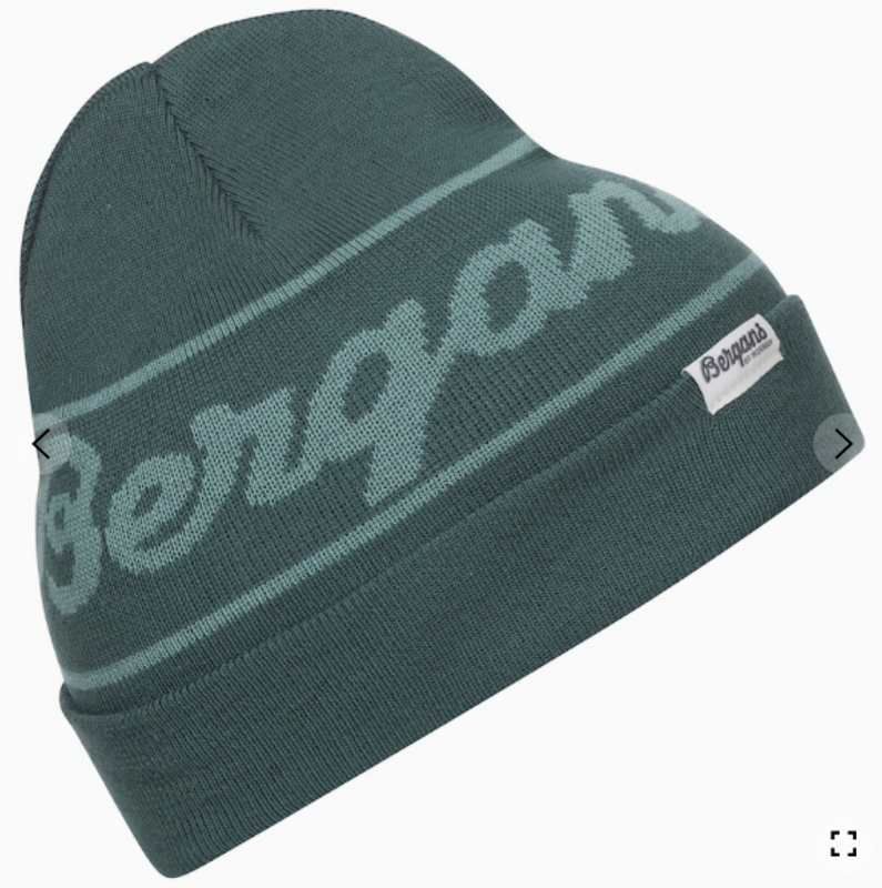 Bergans LogoYouth Beanie Forest Frost / Light Forest Frost