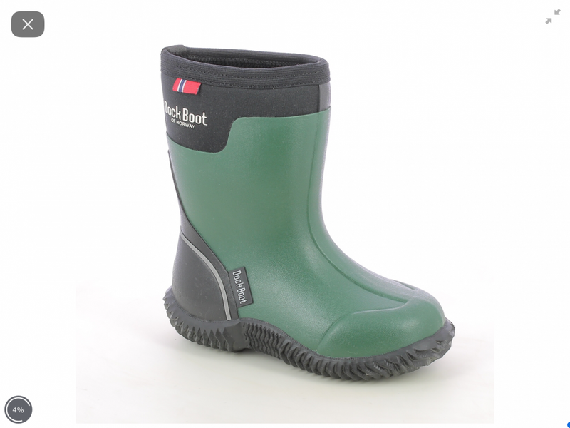 DOCK BOOT «ROBIN» grønn