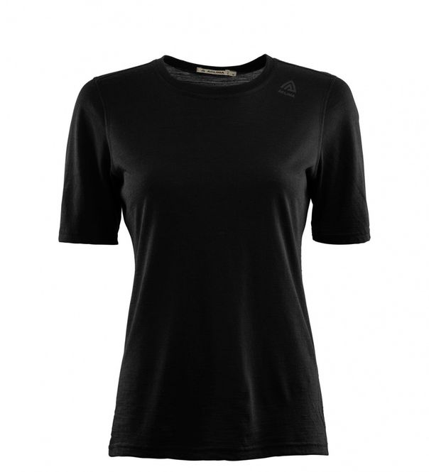 Hovedbilde Aclima LightWool Undershirt tee W´s Black
