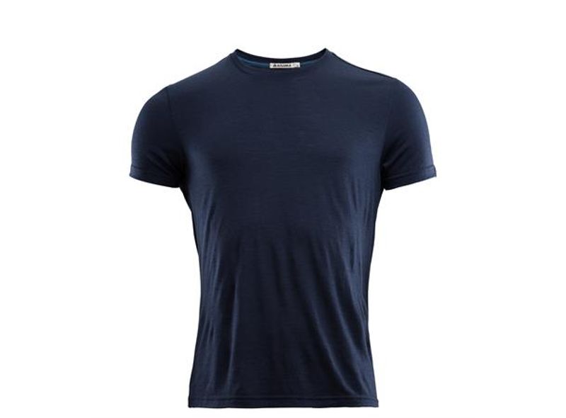 Aclima LightWool classic tee M's Navy blazer 