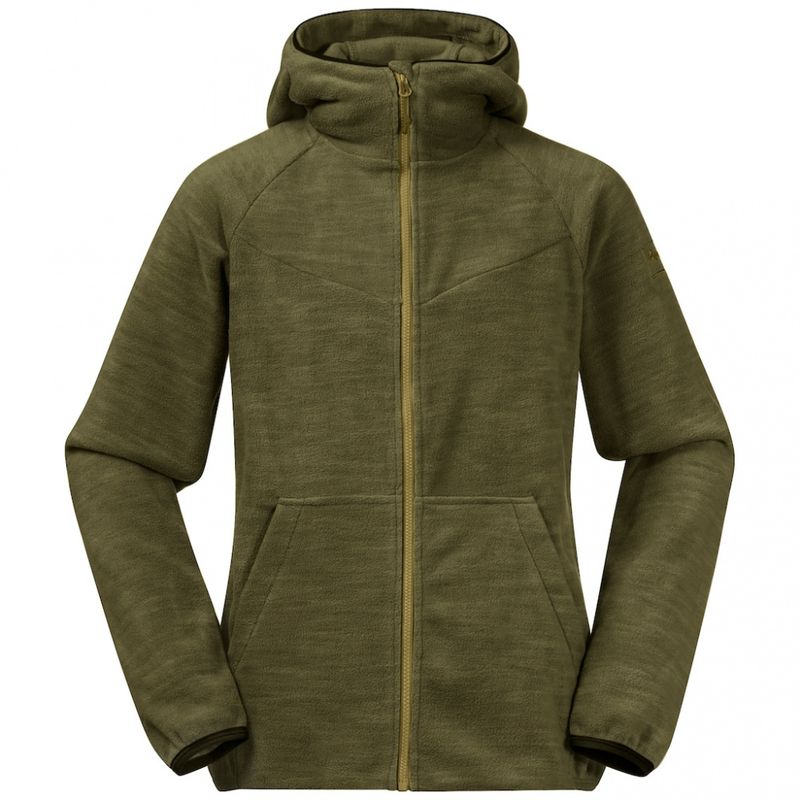 Bergans HAREID YOUTH JACKET Dark Olive Green
