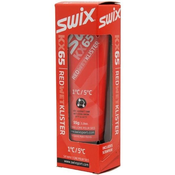 Hovedbilde Swix KX65 Red Klister, 1C to 5C