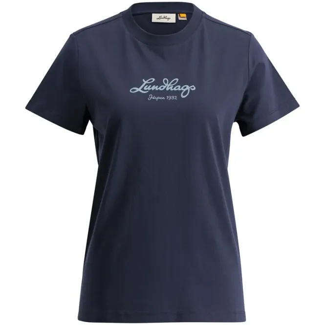 Hovedbilde Lundhags Järpen Logo T-shirt W deep blue