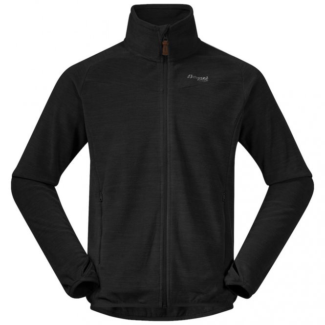 Hovedbilde Bergans HAREID FLEECE JACKET NOHOOD Orion Black